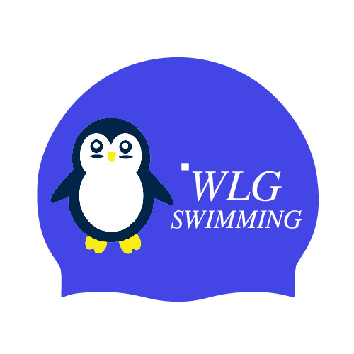 [납품단체수모]WLG수영장 팽귄 실리콘수모 3도