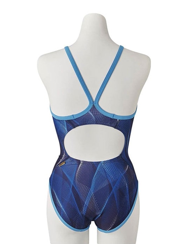 미즈노 엑서수트 탄탄이 [블루] 여자 실내수영복 N2MA0261-20 BLUE